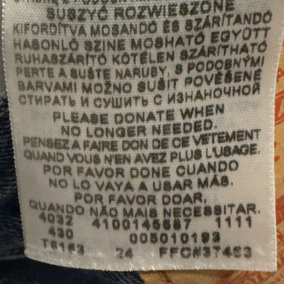 Levis 501 Jeans Mens 34 X 30 Blue Denim Distressed Button Fly Medium Wash - Picture 4 of 11